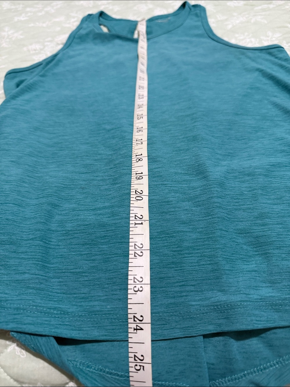 Old Navy Teal Performance Racerback Tank - Picture 6 of 6